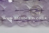 CNG7217 15.5 inches 10mm faceted nuggets amethyst beads wholesale