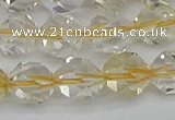 CNG7232 15.5 inches 10mm faceted nuggets citrine gemstone beads