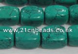 CNG731 15.5 inches 15*18mm nuggets synthetic turquoise beads wholesale