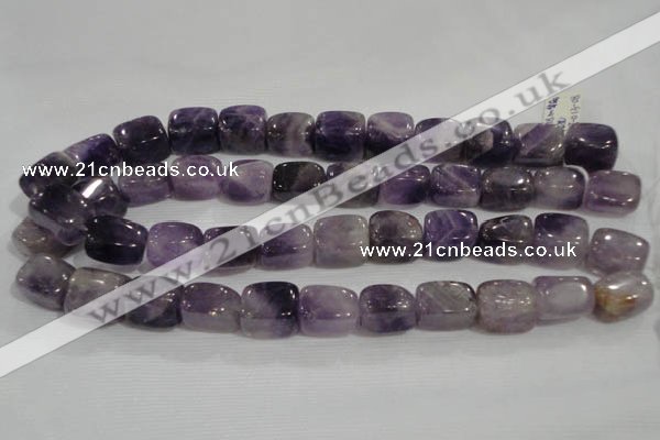 CNG733 15.5 inches 13*18mm nuggets amethyst beads wholesale