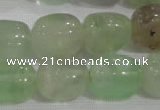 CNG736 15.5 inches 13*18mm nuggets fluorite beads wholesale