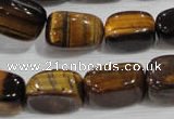 CNG738 15.5 inches 13*18mm nuggets yellow tiger eye beads wholesale