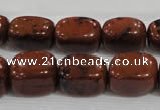 CNG741 15.5 inches 12*16mm nuggets mahogany obsidian beads wholesale