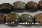 CNG745 15.5 inches 15*18mm nuggets tree agate beads wholesale