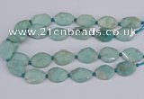 CNG7463 15.5 inches 20*25mm - 25*35mm faceted freeform amazonite beads