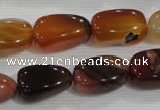 CNG753 15.5 inches 14*20mm nuggets agate beads wholesale