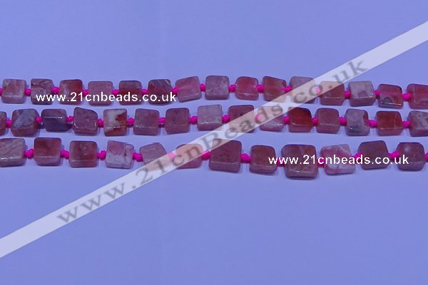 CNG7544 15.5 inches 6*8mm - 10*12mm freeform rhodochrosite beads