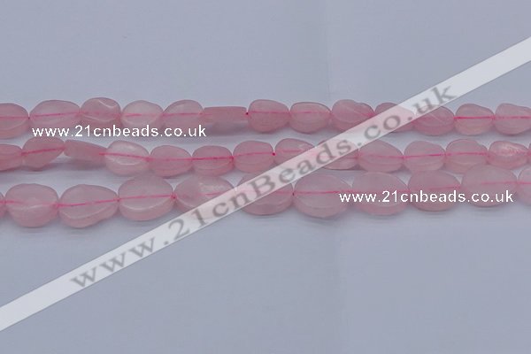 CNG7571 15.5 inches 10*14mm - 13*18mm freeform rose quartz beads