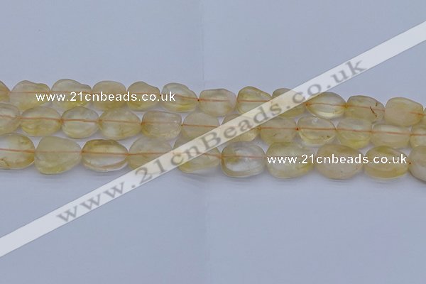 CNG7572 15.5 inches 10*14mm - 13*18mm freeform citrine beads