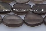 CNG7573 15.5 inches 10*14mm - 13*18mm freeform smoky quartz beads