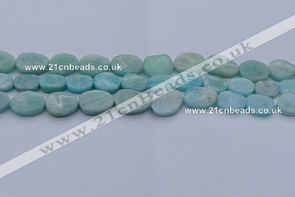 CNG7577 15.5 inches 10*14mm - 13*18mm freeform amazonite beads