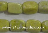 CNG761 15.5 inches 15*20mm nuggets lemon jade beads wholesale