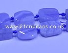 CNG7610 15.5 inches 8*12mm - 10*14mm freeform blue lace agate beads