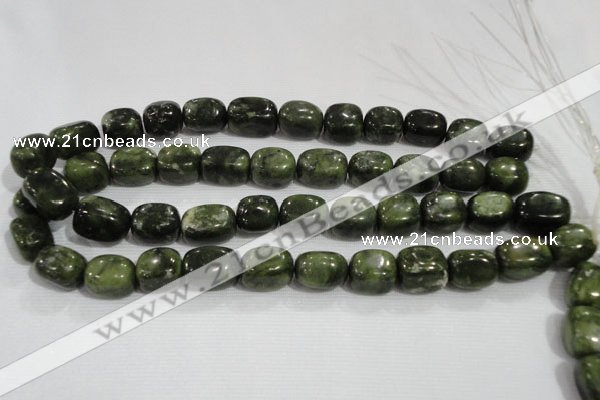 CNG762 15.5 inches 13*18mm nuggets serpentine jade beads wholesale