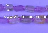 CNG7634 15.5 inches 5*7mm - 8*10mm nuggets mixed quartz beads