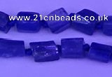 CNG7644 15.5 inches 5*6mm - 6*8mm nuggets blue kyanite beads