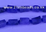 CNG7645 15.5 inches 5*6mm - 6*8mm nuggets tanzanite beads