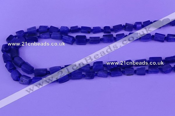 CNG7646 15.5 inches 5*7mm - 8*10mm nuggets blue kyanite beads