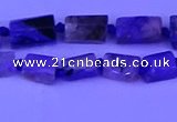 CNG7648 15.5 inches 5*7mm - 8*10mm nuggets charoite beads