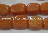 CNG768 15.5 inches 13*18mm nuggets red aventurine beads wholesale