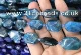 CNG7821 15.5 inches 13*18mm - 18*25mm faceted freeform apatite beads