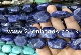 CNG7822 15.5 inches 13*18mm - 18*25mm faceted freeform sodalite beads