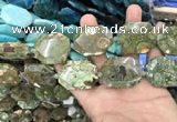 CNG7867 15.5 inches 22*30 - 28*35mm faceted freeform rhyolite beads