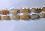 CNG7952 15.5 inches 15*25mm - 20*40mm nuggets citrine beads