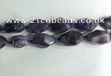 CNG7956 15.5 inches 15*25mm - 20*40mm nuggets smoky quartz beads