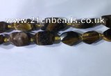 CNG7963 15.5 inches 15*25mm - 20*40mm nuggets yellow tiger eye beads