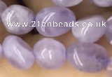 CNG8003 15.5 inches 6*8mm nuggets lavender amethyst beads