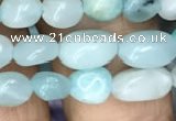 CNG8014 15.5 inches 6*8mm nuggets amazonite beads wholesale