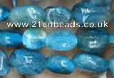 CNG8017 15.5 inches 6*8mm nuggets apatite gemstone beads