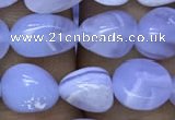 CNG8038 15.5 inches 8*10mm nuggets blue lace agate beads