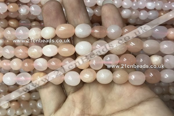 CNG8042 15.5 inches 8*10mm nuggets pink aventurine beads