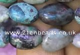 CNG8046 15.5 inches 8*10mm nuggets chrysocolla beads wholesale