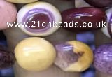 CNG8047 15.5 inches 8*10mm nuggets mookaite jasper beads