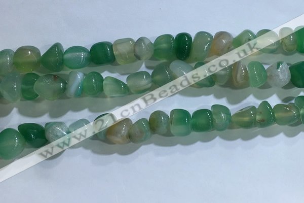 CNG8105 15.5 inches 6*8mm - 10*12mm agate gemstone chips beads