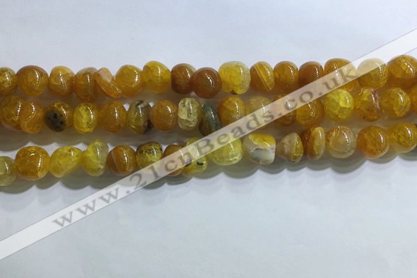 CNG8108 15.5 inches 6*8mm - 10*12mm agate gemstone chips beads