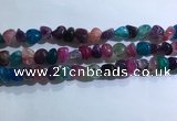 CNG8110 15.5 inches 6*8mm - 10*12mm agate gemstone chips beads