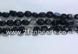 CNG8126 15.5 inches 8*12mm nuggets agate beads wholesale