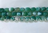 CNG8137 15.5 inches 8*12mm nuggets striped agate beads wholesale