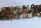 CNG8141 15.5 inches 8*12mm nuggets striped agate beads wholesale