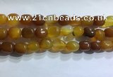 CNG8151 15.5 inches 10*14mm nuggets agate beads wholesale