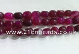 CNG8153 15.5 inches 10*14mm nuggets agate beads wholesale