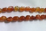 CNG8154 15.5 inches 10*14mm nuggets agate beads wholesale