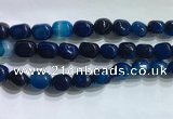 CNG8156 15.5 inches 10*14mm nuggets agate beads wholesale