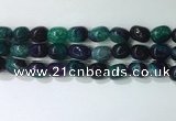 CNG8222 15.5 inches 12*16mm nuggets agate beads wholesale