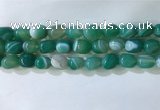 CNG8233 15.5 inches 12*16mm nuggets striped agate beads wholesale