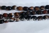 CNG8239 15.5 inches 12*16mm nuggets striped agate beads wholesale